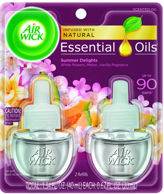 AIR WICK Scented Oil  Summer Delights Discontinued